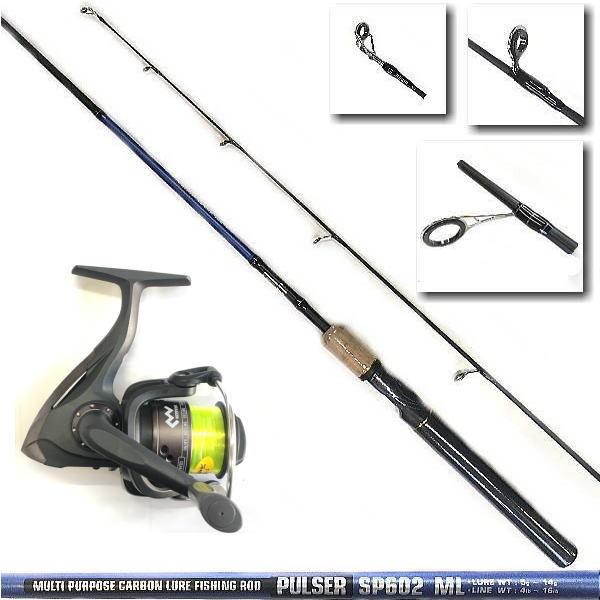 バス・ルアー釣り初心者入門竿&リールセット(パルサー SP602ML バス・ルアー釣り初心者入門竿&リールセット(パルサー SP602ML