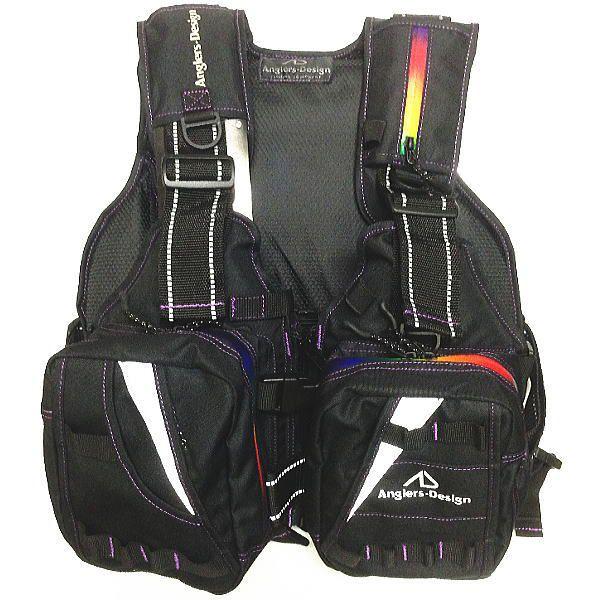 その他ブランド / Anglers Design/フローティングベスト/BLK