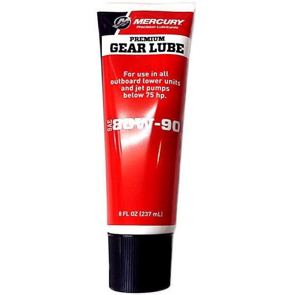 マーキュリー純正 プレミアム ギアルーブです。このギアルーブには優れた乳化防止剤が配合され、その他の添加剤と共にフィルム効果でギアやベアリングなどを保護し金属同士の摩耗を軽減します。 ※MERCURY船外機75馬力以上、及びスターンドライブ...