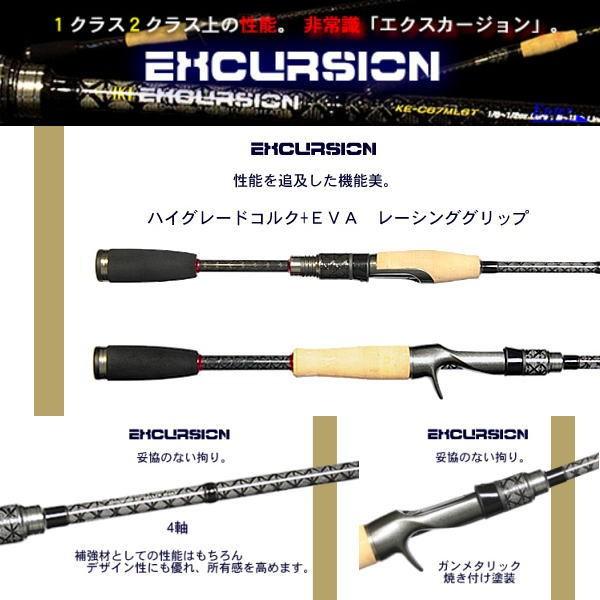 デジーノ エクスカージョン ベイトキャスティングロッド KE-C610MLST