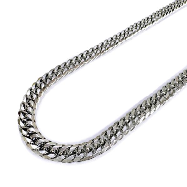 喜平ネックレス 幅6mm ステンレス多面カット 長さ60cm 高品質高密度キヘイチェーン 喜平チェーン 送料無料 代引不可
