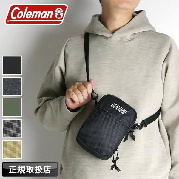 Coleman コールマン WALKER ウォーカーWALKER POUCH S ウォーカーポーチS ミニショルダーバッグ 斜め掛け ウエストバッグ 2WAY 撥水 軽量 メンズ レディース
