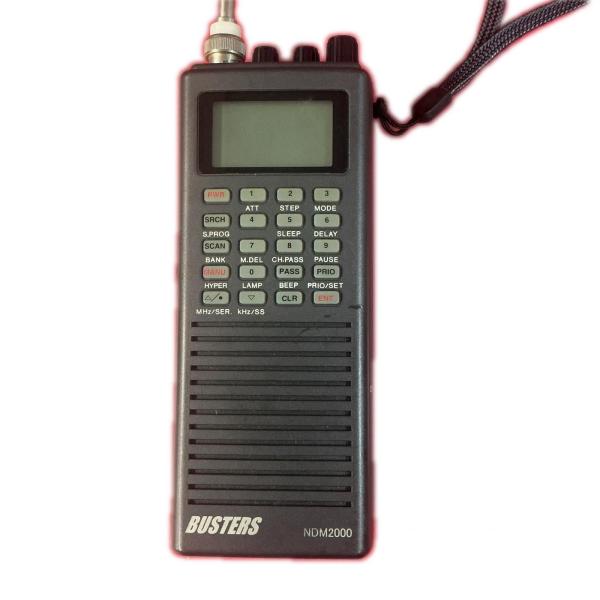 【ジャンク】 BUSTERS バスターズ NDM2000 広帯域受信機【中古】