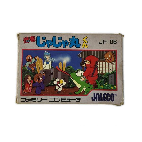 ジャレコ ファミコンソフト 忍者じゃじゃ丸くん JF-06【中古】