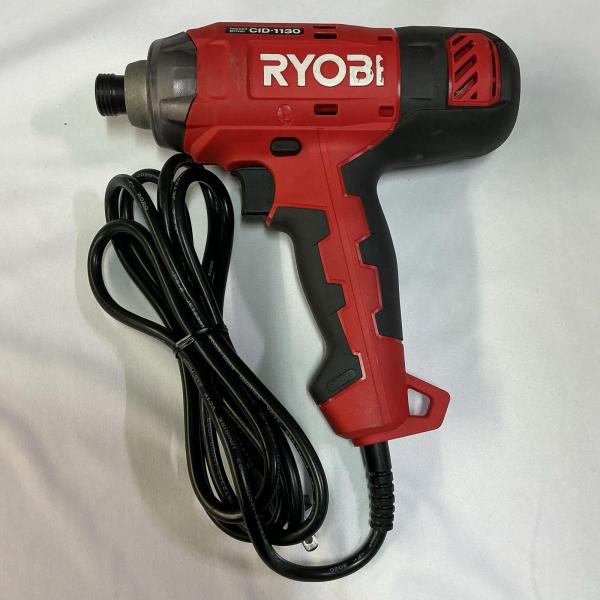 動作良好品 リョービ RYOBI CID-1130 インパクトドライバ 赤 黒【中古】