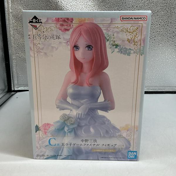 【ジャンク】BANDAI 一番くじ 映画 五等分の花嫁〜五つ子ゲームファイナル〜 C賞  中野三玖 フィギュア 62594【中古】