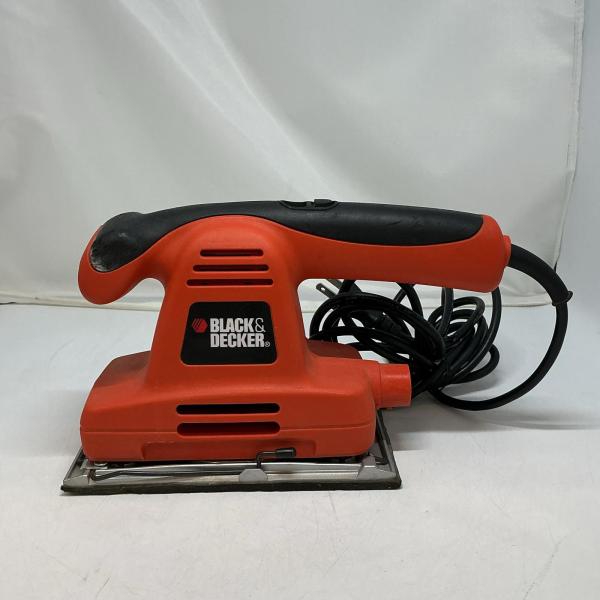 BLACK&DECKER オービタルサンダー KA197E【中古】