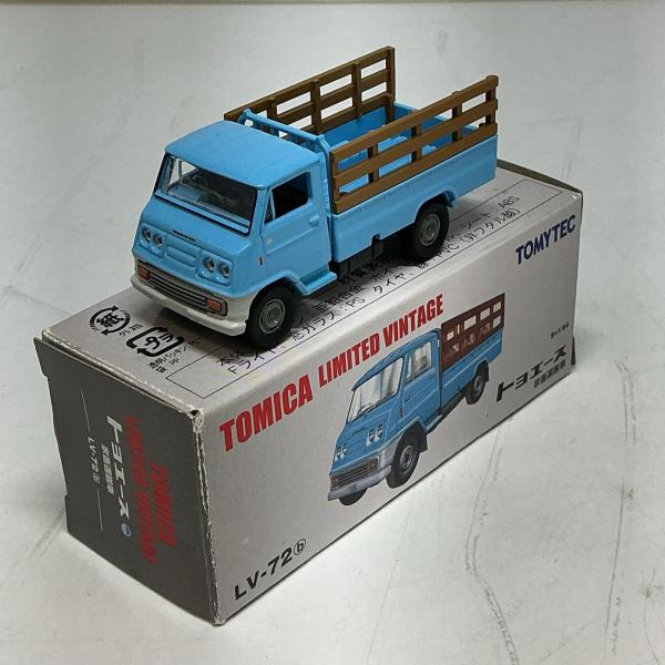 【ジャンク】トミーテック 1/64 LV-72b トヨエース 家畜運搬車「トミカリミテッドヴィンテージ」  289586【中古】