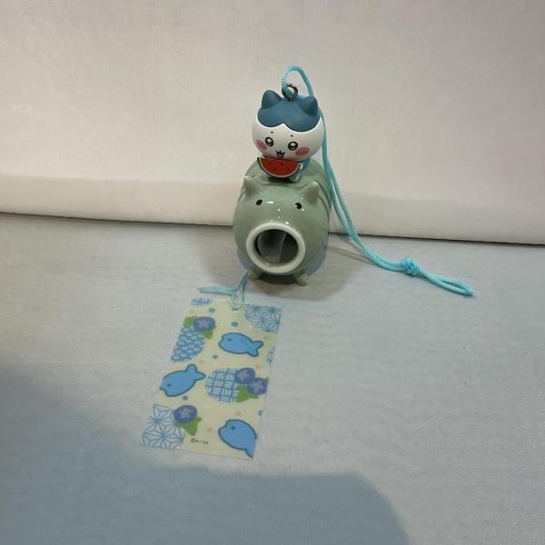 【新品同様】ちいかわ 風鈴 ハチワレ 青【中古】