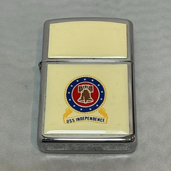 ZIPPO オイルライター USS INDEPENDE NCE 1996年【中古】