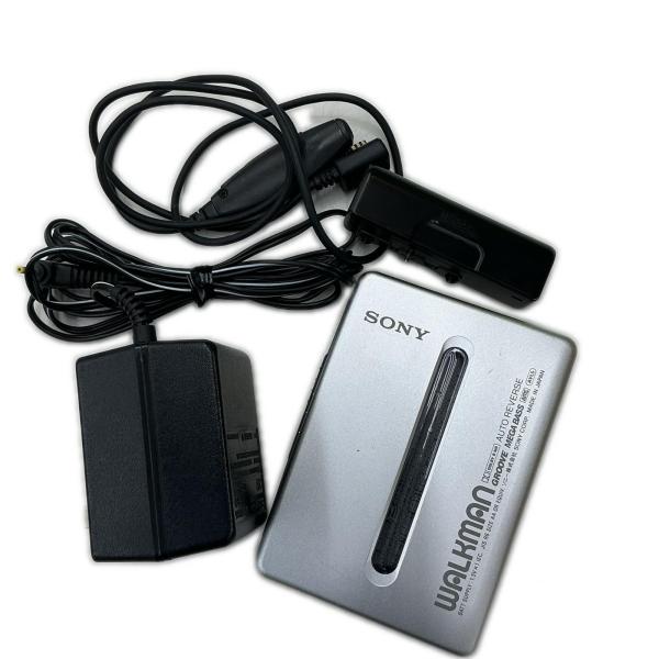 【ジャンク】SONY SONY オーディオ関連 カセットプレーヤー WM-EX677 シルバー【中古】