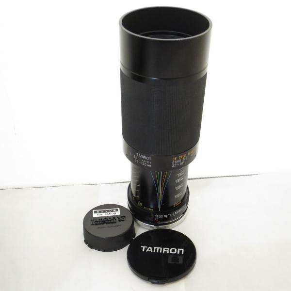 タムロン　TAMRON　フルサイズ対応Canon FDマウント用ズームレンズ　75-250mm F3.8-4.5 CF Tele Macro BBAR 104A