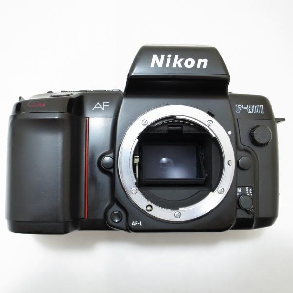 Nikon フィルム一眼レフ(MF-21付き) F801 ブラック【中古】