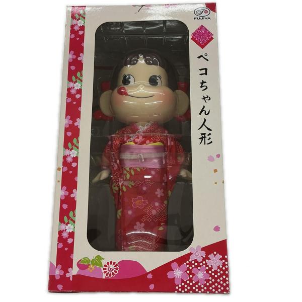 ペコちゃん ペコちゃん 人形 不二家 ペコちゃん人形 春のお出かけ着物編【中古】