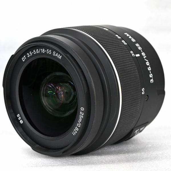 【ジャンク】ソニー SONY 交換レンズ Sony DT 18-55mm F3.5-5.6 SAM ブラック【中古】