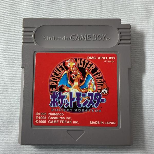 GBソフト　ポケットモンスター赤  DMG-APAJ-JPN【中古】
