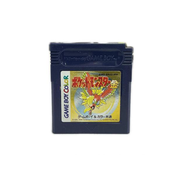 ゲームソフト ポケットモンスター 金【中古】