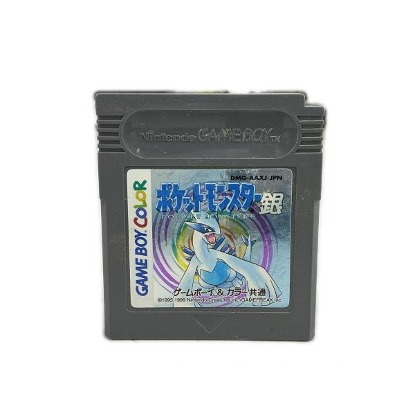ゲームソフト ポケットモンスター 銀【中古】