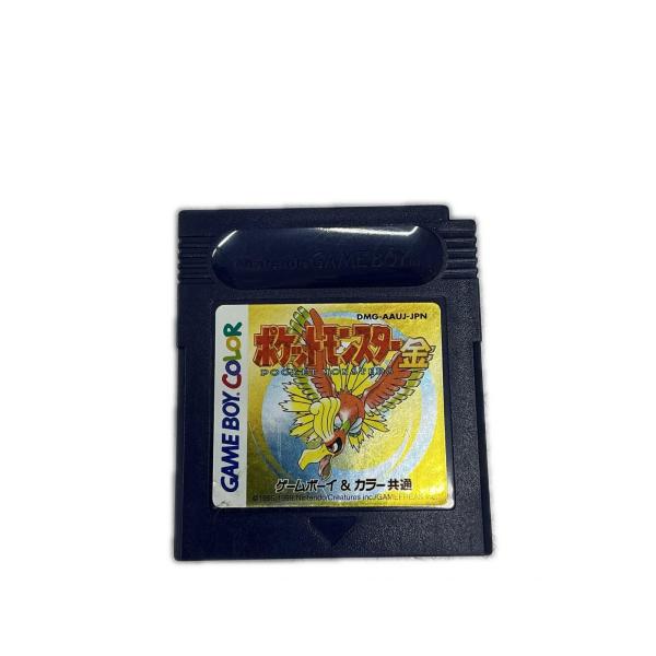 GBCソフト ポケットモンスター 金【中古】