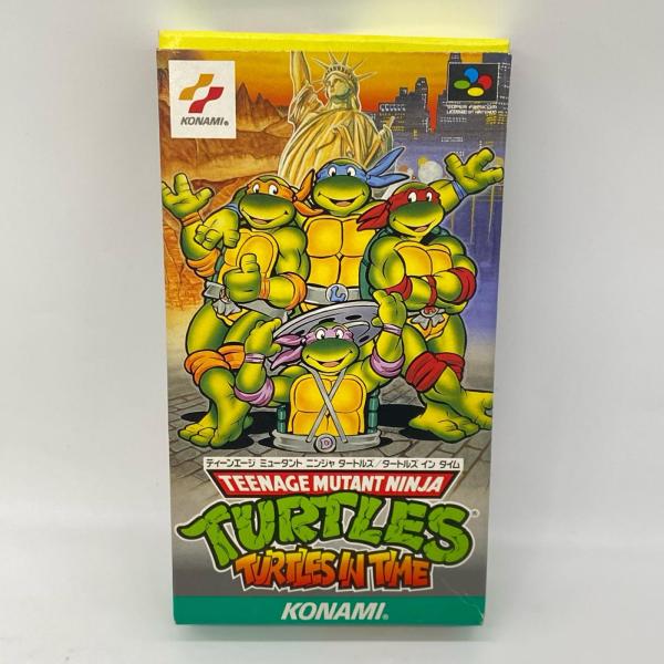スーパーファミコンソフト SHVC-TM タートルズインタイム【中古】