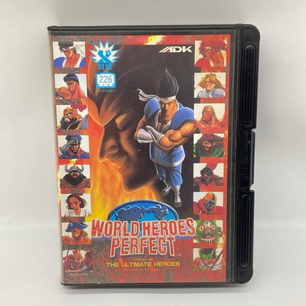 ネオジオROMソフト ADH-009 　ワールドヒーローズパーフェクト【中古】