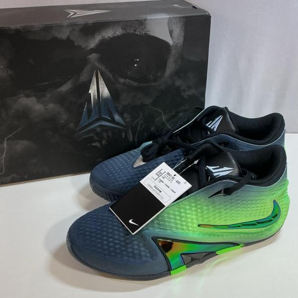 【新品同様】ナイキ NIKE JA 4 EP IM4136-405 黒/緑【中古】