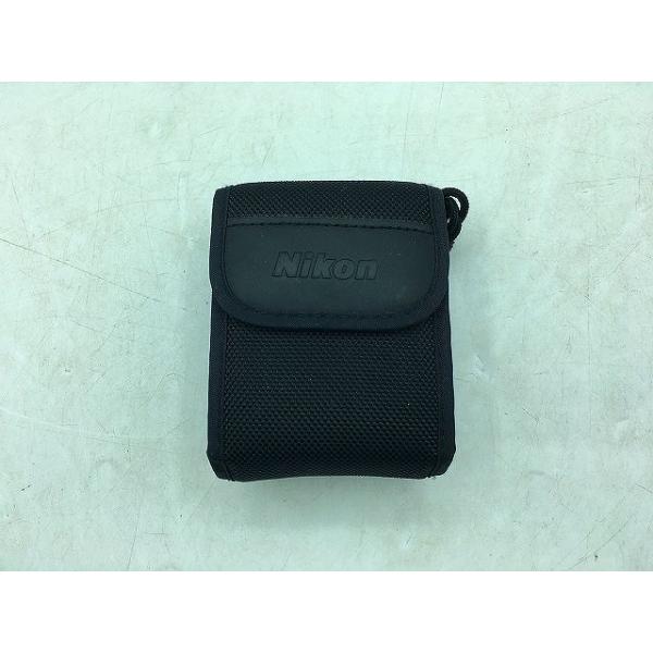 シリアル番号：6036139ニコン Nikon 距離計 Prostaff 1000最大1000ヤードの確実な距離測定機能と、 手のひらに収まるコンパクトな人間工学設計を兼ね備えています 本体使用による傷あります レンズスレあり付属品：ストラ...