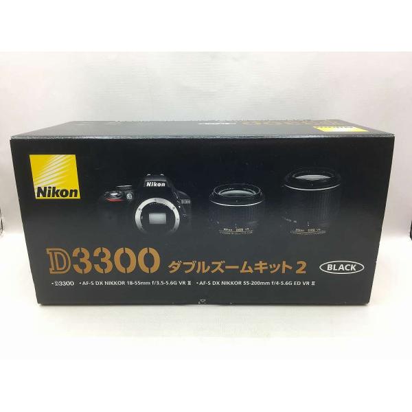 ニコン Nikon デジタル一眼レフカメラ D3300 ダブルズームキット