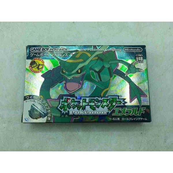 ポケットモンスター エメラルド Nintendo 箱付き ニンテンドウ 任天堂 ゲームボーイアドバンスソフト