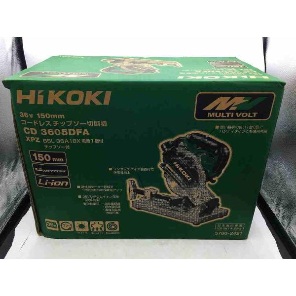 ハイコーキ HiKOKI コードレスチップソー切断機 CD3605DFA（XPZ 