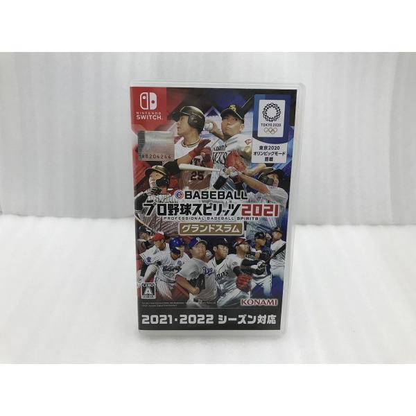 Nintendo Switch スイッチソフトeBASEBALL プロ野球スピリッツ2021 グランドスラム コナミデジタルエンタテインメント コナミデジタルエンタテインメント 【ラッピング可】【メール便