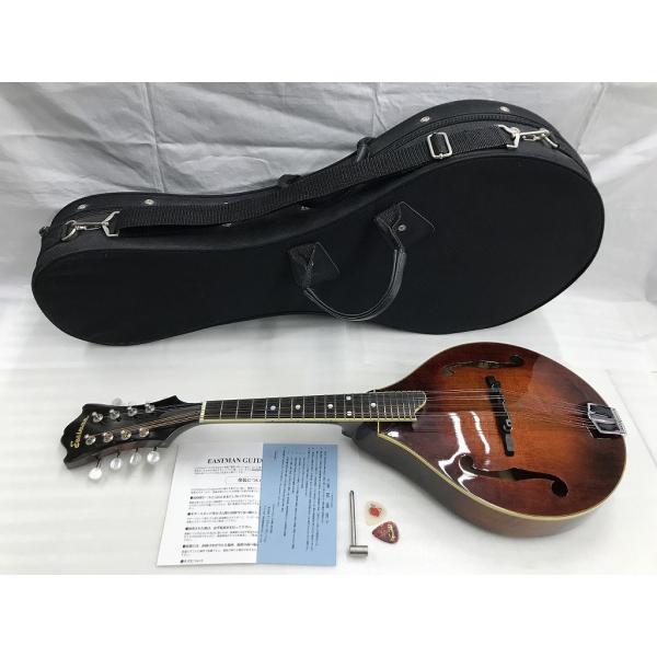 イーストマン Eastman Aスタイルのフラットマンドリン MD-505/A.Red