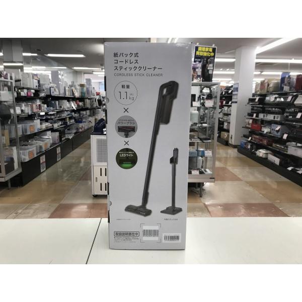 【未使用・未開封品】コードレススティッククリーナー　ブラック 【ニトリ】 未使用・未開封品】コードレススティッククリーナーブラック 【ニトリ】