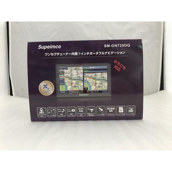 (新品•未使用) Supeimco SM-ON725DQ カーナビ 未使用】 シュペインコ Supeimco 7インチポータブルナビ SM-ON725DQ