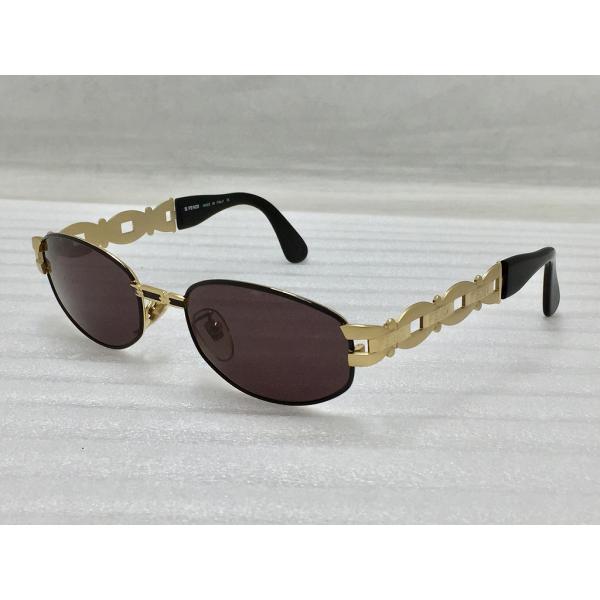 FENDI フェンディ サングラス SL7033 サイドロゴ FF ゴールド 中古・古着通販】FENDI (フェンディ) サングラス ゴールド｜ブランド