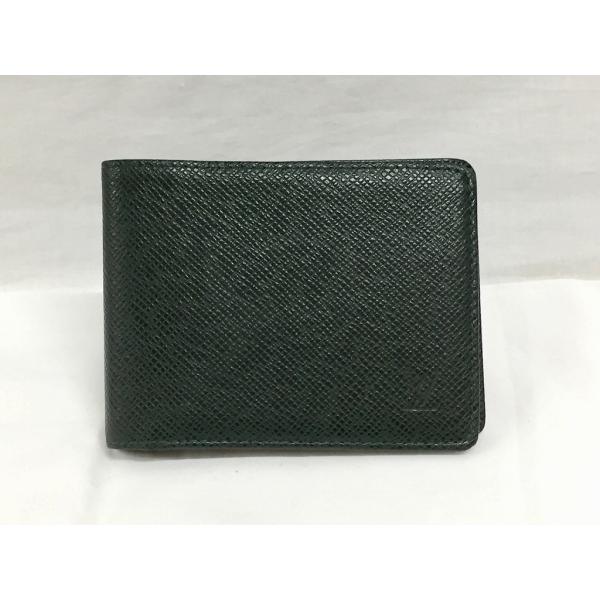 ルイヴィトン LOUIS VUITTON タイガ ポルトビエ3 ヴォレ メンズ 二