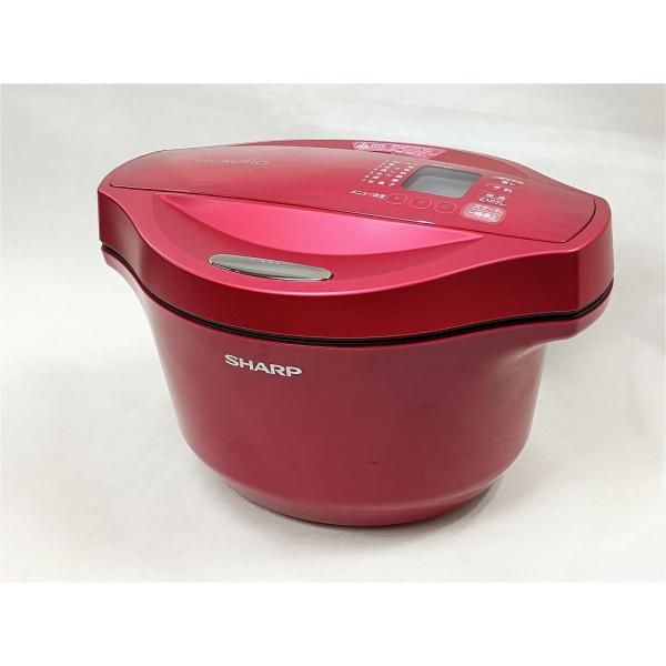 【未使用】 SHARP KN-HT24B-R 電気圧力鍋 ヘルシオ　ホットクック シャープ SHARP ヘルシオ ホットクック レッド KN-HT24B-R