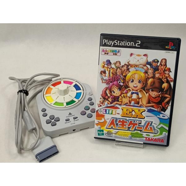 タカラ TAKARA PS2 EX人生ゲーム＋ルーレットコントローラー TAKC