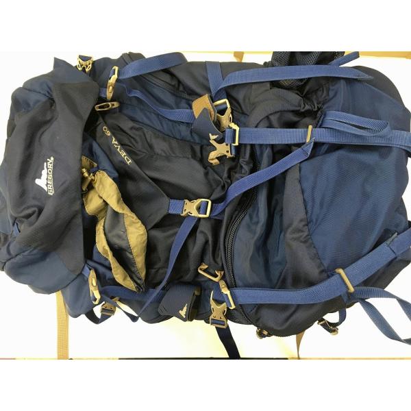 グレゴリーDEVA60L バックパックブルー登山GREGORY