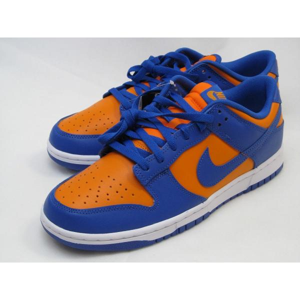 ナイキ NIKE 【美品】DUNK LOW RETRO 29.0cm ブルーｘオレンジ DV0833-800