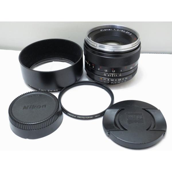 カールツァイス Carl Zeiss Fマウント用単焦点レンズ Planar T* 1.4/50