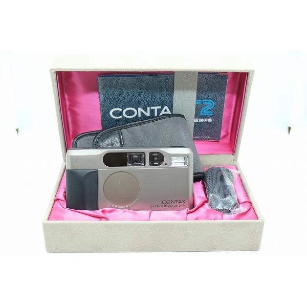 ★訳あり品★ CONTAX コンタックス T2 コンパクトフィルムカメラ 中古】CONTAX コンタックス T2 コンパクトフィルムカメラ 元箱