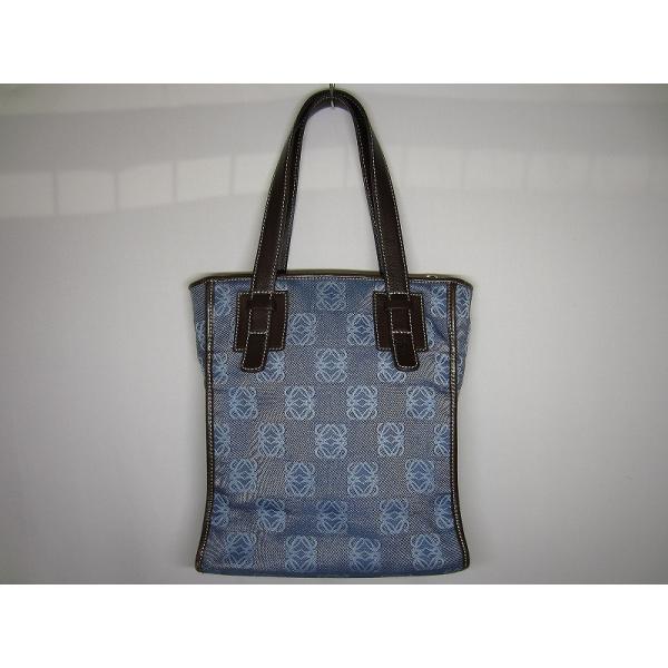 ■美品■ 激レア LOEWE アナグラム　ハンドバッグ　ネイビー　ブラウン 楽天市場】【バッグ】LOEWE ロエベ ロゴ アナグラム