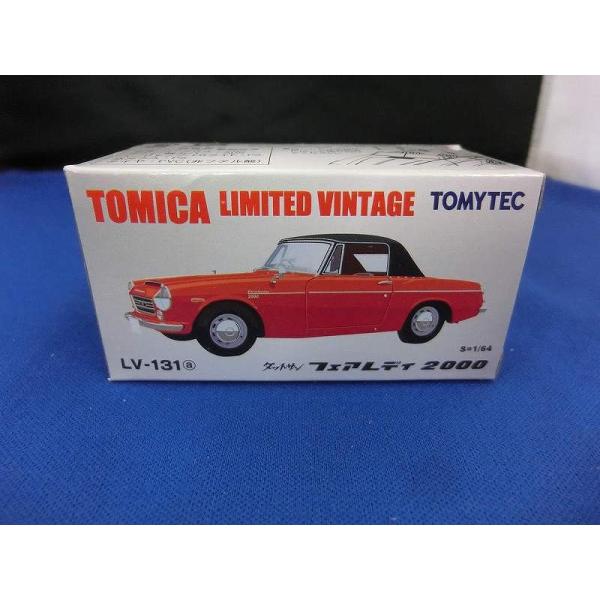 トミカリミテッド　ビンテージ　ダットサン　フェアレディ2000 TLV-SM03 トミカリミテッドヴィンテージ 1/64 ダットサン フェアレディ 2000 銀