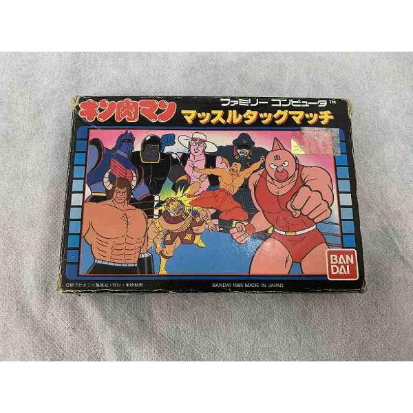 バンダイ BANDAI ファミコンソフト キン肉マン マッスルタッグマッチ