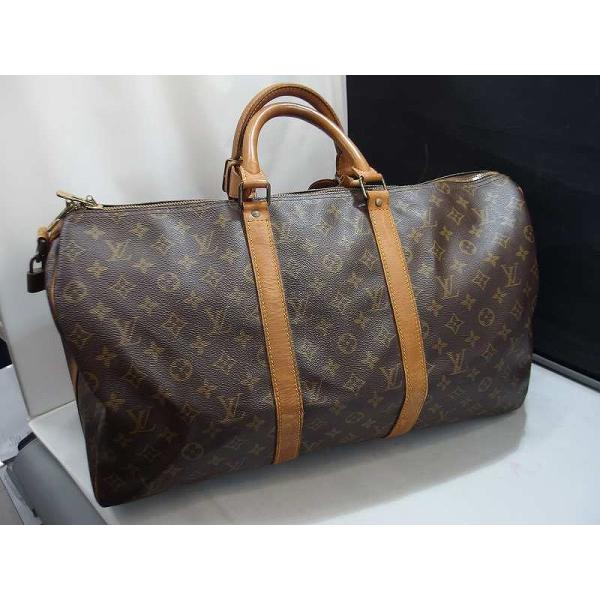 ルイヴィトン／キーポル50／モノグラム／ボストンバッグ