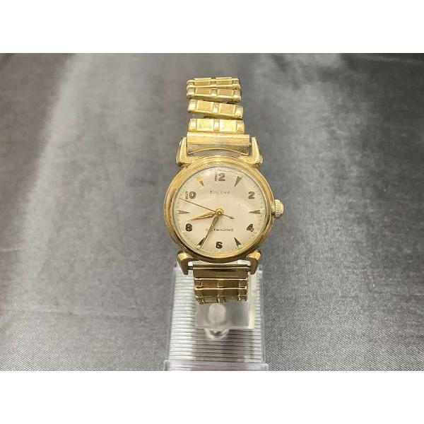 『ジャンク品』BULOVA 自動巻き 腕時計 ゴールド ブローバ BULOVA ヴィンテージ 自動巻き腕時計 ゴールド : ワットマン