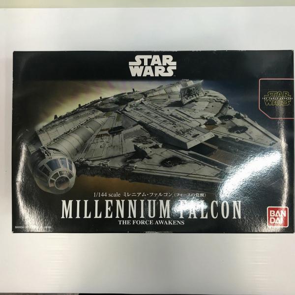 新品　バンダイ　1/144 スターウォーズ　ミレニアムファルコン(フォースの覚醒 バンダイ 1/144ミレニアム・ファルコン（フォースの覚醒）BANDAI