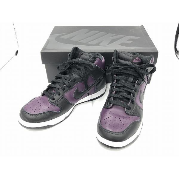 ナイキ NIKE DUNK HI/F スニーカー 黒・紫 DJ0382-600 ナイキ NIKE DUNK HI/F スニーカー 黒・紫 DJ0382-600