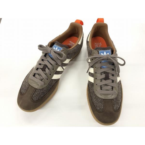 アディダス adidas メンズスニーカー Samba Fox Tweed Dark Brown 29cm